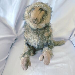 Hansa Baboon Plush Stuffed Toy Realistic Monkey Posable Has Tag 17 Inch 2001